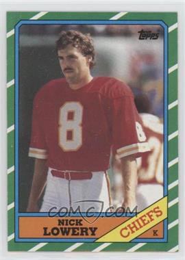 1986 Topps - [Base] #308 - Nick Lowery [EX to NM]