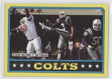 1986 Topps - [Base] #314.1 - Indianapolis Colts (C* on Copyright Line)