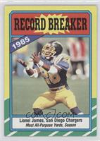 Record Breaker - Lionel James (D* on Copyright Line)