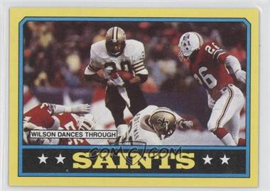 1986 Topps - [Base] #338.1 - New Orleans Saints (C* on Copyright Line)