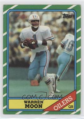 1986 Topps - [Base] #350 - Warren Moon [Poor to Fair]