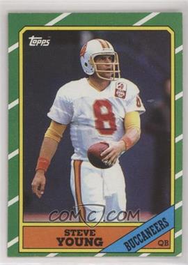 1986 Topps - [Base] #374.1 - Steve Young (C* on Copyright Line)