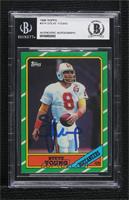 Steve Young (C* on Copyright Line) [BAS BGS Authentic]