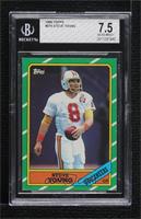 Steve Young (D* on Copyright Line) [BGS 7.5 NEAR MINT+]