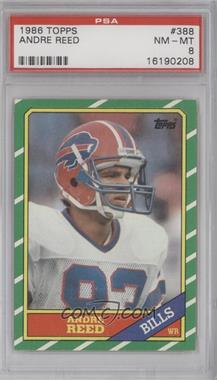 1986 Topps - [Base] #388 - Andre Reed [PSA 8 NM‑MT]
