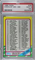 Checklist - Cards 265-396 (C* on Copyright Line) [PSA 9 MINT (OC…