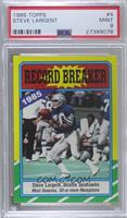 Record Breaker - Steve Largent (C* on Copyright Line) [PSA 9 MINT]