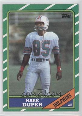 1986 Topps - [Base] #48.1 - Mark Duper (C* on Copyright Line)