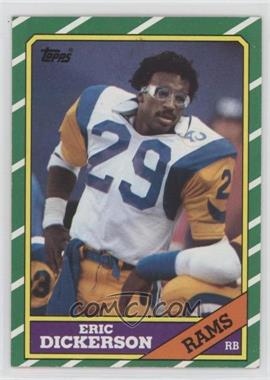 1986 Topps - [Base] #78 - Eric Dickerson