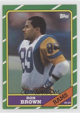 1986 Topps - [Base] #80 - Ron Brown