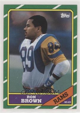 1986 Topps - [Base] #80 - Ron Brown