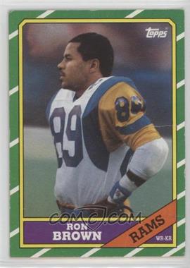 1986 Topps - [Base] #80 - Ron Brown [Poor to Fair]