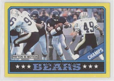 1986 Topps - [Base] #9.1 - Chicago Bears (C* on Copyright Line)