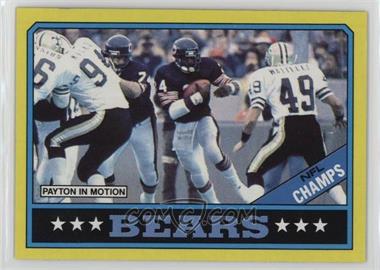 1986 Topps - [Base] #9.1 - Chicago Bears (C* on Copyright Line)