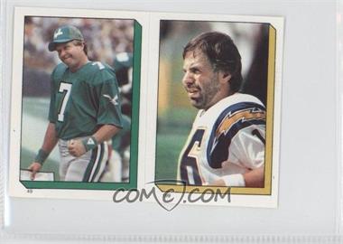 1986 Topps Album Stickers - [Base] #199-49 - Bob Thomas, Ron Jaworski