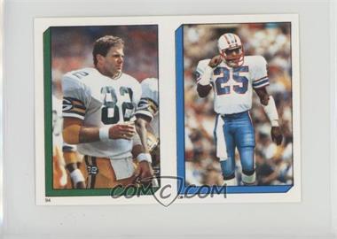 1986 Topps Album Stickers - [Base] #244-94 - Keith Bostic, Paul Coffman