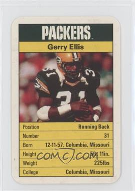 1987 Ace Fact Pack Green Bay Packers - [Base] #_GEEL - Gerry Ellis