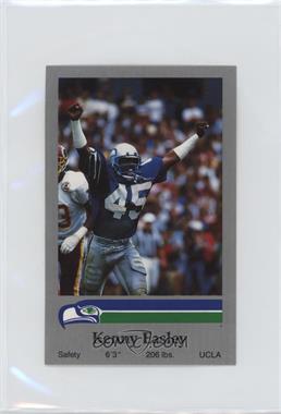 1987 Coca-Cola Seattle Seahawks Police - [Base] #_KEEA - Kenny Easley