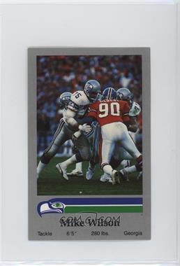 1987 Coca-Cola Seattle Seahawks Police - [Base] #_MIWI - Mike Wilson