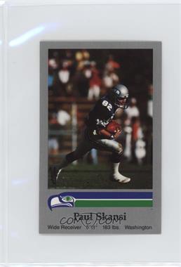 1987 Coca-Cola Seattle Seahawks Police - [Base] #_PASK - Paul Skansi