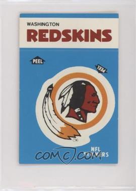 1987 Fleer Team Action Stickers - [Base] - Dubble Bubble Back #_WARE.2 - Washington Redskins (Logo) [EX to NM]