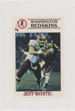 1987 Frito Lay Washington Redskins Police - [Base] #53 - Jeff Bostic