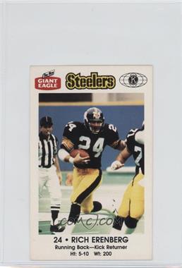 1987 Giant Eagle Pittsburgh Steelers Police - [Base] #24 - Rich Erenberg