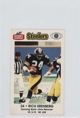 1987 Giant Eagle Pittsburgh Steelers Police - [Base] #24 - Rich Erenberg