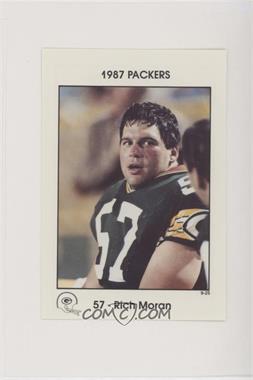 1987 Green Bay Packers Team Issue - [Base] #57 - Rich Moran