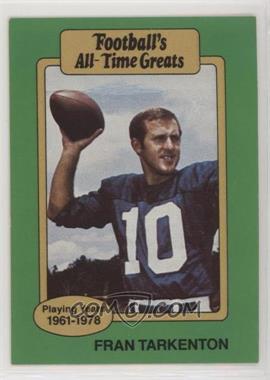 1987 Hygrade Football's All-Time Greats - [Base] #_FRTA - Fran Tarkenton