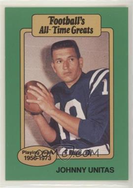 1987 Hygrade Football's All-Time Greats - [Base] #_JOUN - Johnny Unitas