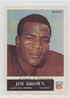 1987 Hygrade Football's All-Time Greats - Rare & Famous Reprints #_JIBR.2 - Jim Brown (1965 Philadelphia)