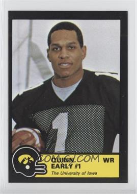 1987 Iowa Hawkeyes Team Issue - [Base] #1 - Quinn Early