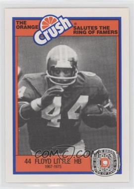 1987 Orange Crush Denver Broncos Ring of Famers - [Base] #_FLLI - Floyd Little