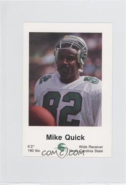 1987 Philadelphia Eagles Police - [Base] #_MIQU - Mike Quick