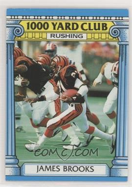 1987 Topps - 1000 Yard Club #17 - James Brooks