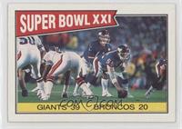 Super Bowl XXI [EX to NM]