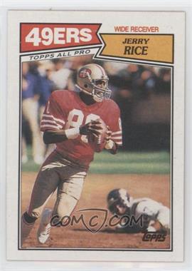 1987 Topps - [Base] #115 - Jerry Rice