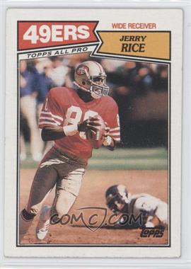 1987 Topps - [Base] #115 - Jerry Rice