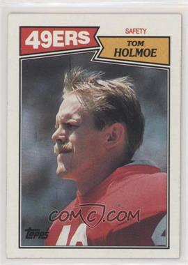 1987 Topps - [Base] #124 - Tom Holmoe