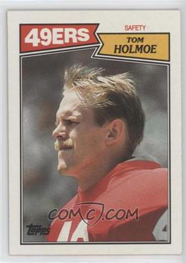 1987 Topps - [Base] #124 - Tom Holmoe