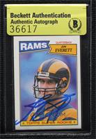 Jim Everett [BAS Authentic]