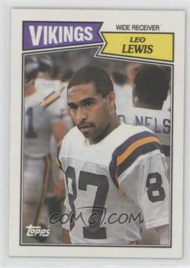 1987 Topps - [Base] #203 - Leo Lewis