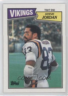 1987 Topps - [Base] #204 - Steve Jordan