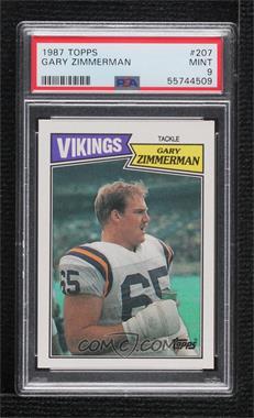 1987 Topps - [Base] #207 - Gary Zimmerman [PSA 9 MINT]