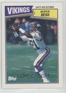 1987 Topps - [Base] #212 - Rufus Bess