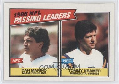 1987 Topps - [Base] #227 - Dan Marino, Tommy Kramer