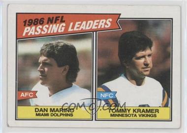 1987 Topps - [Base] #227 - Dan Marino, Tommy Kramer [EX to NM]