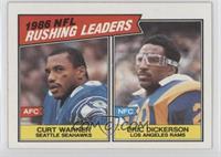 Curt Warner, Eric Dickerson