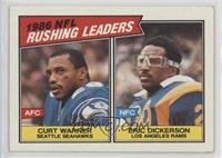 Curt Warner, Eric Dickerson [EX to NM]
